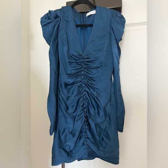 Jonathan Simkhai mini blue dress - Picture 2 of 5